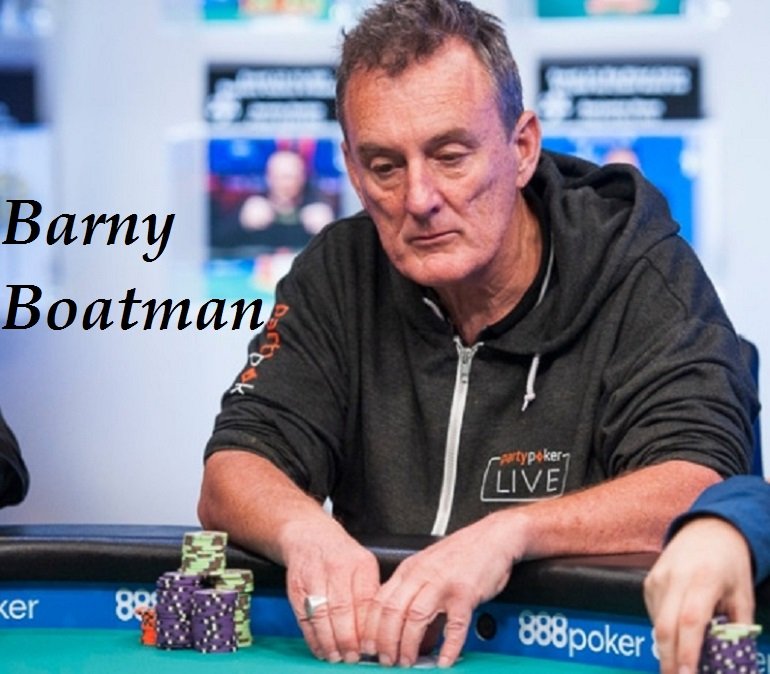 Barny Boatman at WSOP2018 NLHE MILLIONAIRE MAKER